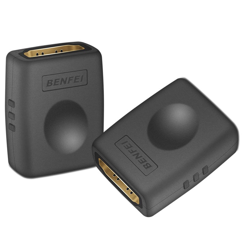 BENFEI 4K HDMI Coupler, 2 Pack HDMI Female to Female Adapter - Image 1